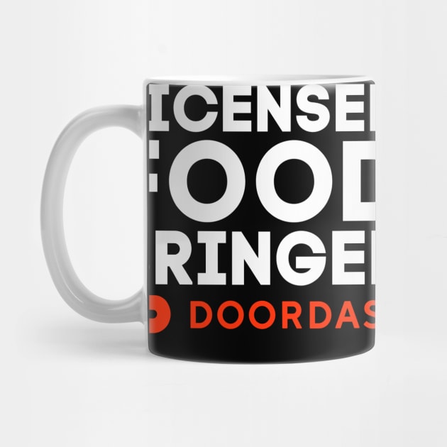 Doordash Licensed Food Bringer by Litehouse Tees